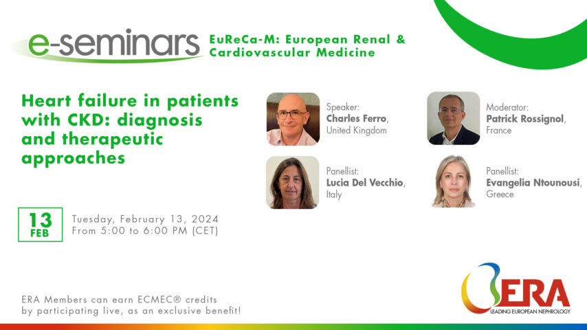 European Renal and Cardiovascular Medicine WG ERA