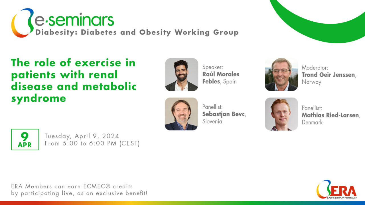 The role of exercise in patients with renal disease and metabolic syndrome