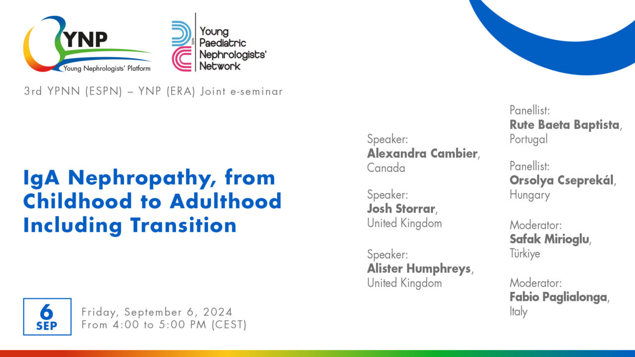 IgA Nephropathy, from Childhood to Adulthood Including Transition